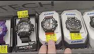 at Walmart Casio watches still on sale and Armitron