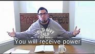 You will receive power | Acts 1:8 | One Verse devotional