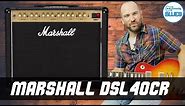 My Marshall DSL40CR Guitar Amplifier Review