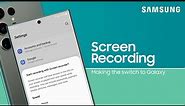 Screen record on your Galaxy phones and tablets to create instructional content | Samsung US