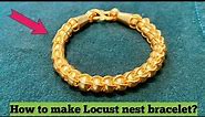 How to make gold bracelet || 24k gold bracelet is made