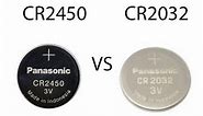 CR2450 vs. CR2032: Are they interchangeable?