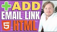 How to Create an Email Link in HTML