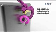 Safety in lifting with The StarPoint® VRS Swivel Eyebolt
