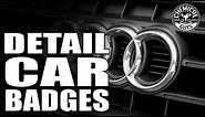 How To Detail Badges and Emblems - Chemical Guys Detailing - Audi A6