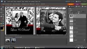 Créer un faire part mariage pas cher avec photoshop - partie 3