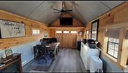 How To Convert A Shed Into A Great Home Office!