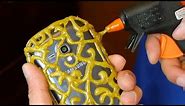 DIY PHONE CASE Life Hacks - Hot Glue Craft