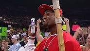 LeBron James showing off his flip phone at Monday Night Raw is the ultimate FBF