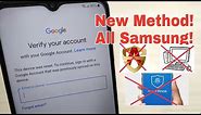 New Method!!! All Samsung Android 11/12, Remove Google Account, Bypass FRP.