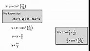 Ex 2.1, 9 - Find principal value of cos-1 (-1/root 2) - Ex 2.1