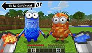 THIS is WATER MINION vs LAVA MINION in MINECRAFT ! Minions - Gameplay Movie traps