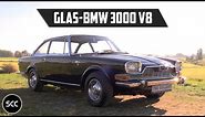 GLAS-BMW 3000 V8 - Test drive in top gear - Rare BMW - Hans Glas - Frua Body - Engine sound | SCC TV