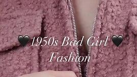 1950s bad girl style made imfamous by icons like #bettypage and #janemansfield is still possible to capture today with these timeless silhouettes and vibrage wardrobe essentials from @Etsy Pink jacket from @FreddiesofPinewood