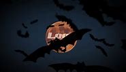 Halloween Bats Logo Reveal - After Effects Templates | Motion Array