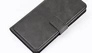 Flip Case for Samsung A03S Wallet PU Leather Magnetic Protective Cellphone Case for Samsung Galaxy A02S A025M A03S A037M Folio Book Cover with Stand (Black)
