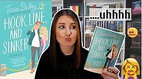 hook line and sinker by tessa bailey // rant book review *no spoilers* // 2022 new release rom com