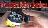 6V Lantern Battery Teardown