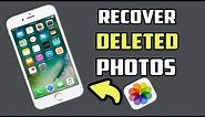 How to Recover Deleted Photos from iPhone (Without Backup)