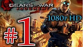 Gears Of War Judgement Walkthrough Part 1 [1080p HD] No Commentary - First 90 Minutes!