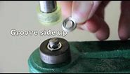 How to Install Open-Ring Metal Snaps with KAM Table Hand Press (Instructional Tutorial)