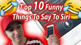 Top 10 Funny Siri Commands, Answers And Responses - iPhone & iPad