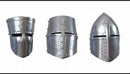 Crusader helmets