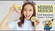Missha Minions | First Impressions Makeup Tutorial + Review | Eng Sub