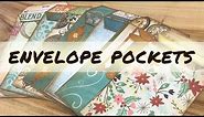 How to make envelope pockets | Junk Journal ideas