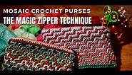 Mosaic Crochet Purse - Full Tutorial