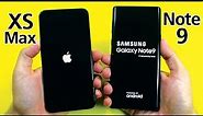 iPhone XS Max vs Samsung Galaxy Note 9 Speed Test - 2020🔥