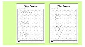 Tiling Patterns on Isometric Dot Paper