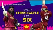 Every Chris Gayle six at the Cricket World Cup