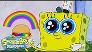Can “Rainbowger” Survive Plankton’s Color Nullifier? | SpongeBob