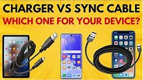 Understanding phone USB cables types, charger vs data transfer cable