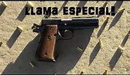"LLAMA" ESPECIAL .22 Pistol!