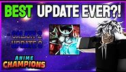 [New Galaxy 2 + Dark Matter?! 💜] | Update 9 - Anime Champions Simulator (ACS)