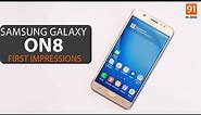 Samsung Galaxy On8: First Look | Hands on | Price