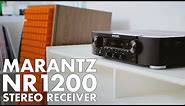 MARANTZ NR1200 Stereo Receiver Review. A HOME THEATER with 2 SPEAKERS!