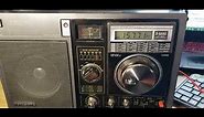 Received the old Panasonic RF-B300 AM FM SW SSB receiver from Ebay seller