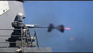 BAE Systems - Mk 38 Mod 2 25mm Machine Gun System (MGS) [1080p]