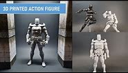 3D Printed Action Figure - My Journey of creating a fully articulated 3d printed action figure
