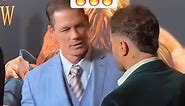 MJF meets John Cena at The Iron Claw Premiere | Adrian "HeavyWeight" Hernandez