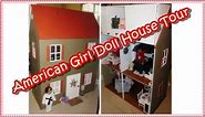 "American Girl Doll House Tour" (Custom Made AG Doll House): How I Made it