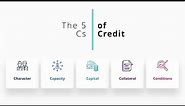 What are the 5 Cs of Credit?