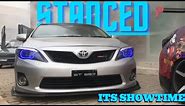 STANCED COROLLA E-140 WITH BODYKITS ITS SHOWTIME @IBRASTIC