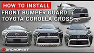 Broadfeet® Front Bumper Guard Installation on 2022-2023 Toyota Corolla Cross