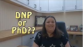 Dr. Lois- DNP vs. PhD??? what you need to know