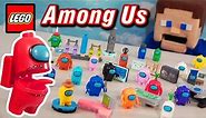 AMONG US LEGO Bootleg Sets - Crewmate, IMPOSTER, Spaceship & More
