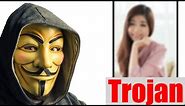 How hackers hack with an image Trojan?!